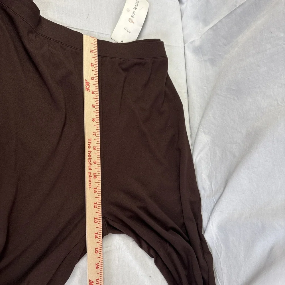 Erin London Casual Stretch Pants Women’s Size XL Elastic Waist Pull-On 36x27 NWT